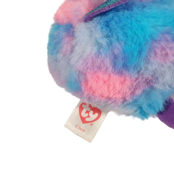 TY Puffies Cleo The Husky Plush Mini Toy TyPuff 2021 Carnival Crane Machine 3" - Picture 4 of 7